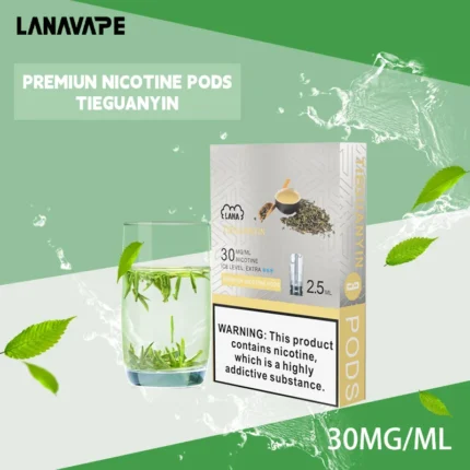 鐵觀音｜Lanavape 煙彈 拉納電子煙透明菸彈 一盒三顆 #正品現售#